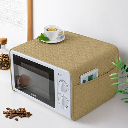 Ultrasonic Quilted Microwave & Oven Top Dust Cover –