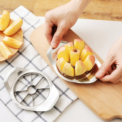 Stainless Steel Fruit Slicer, Ergonomically Designed, Saves Time and Effort, Easy to Clean, Made of Sturdy Material,